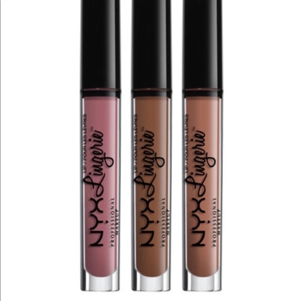 NYX Lip Lingerie Set - 3 Lip Shades